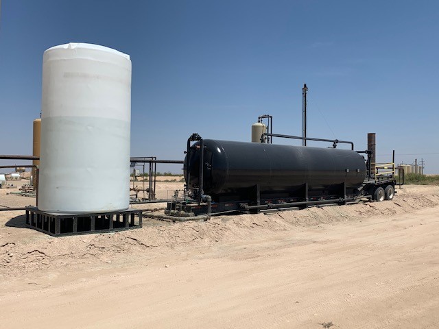 Innovative idea to turn an idle 4 phase separator into a horizontal scavenger vessel provides an immediate and successful solution for the customer.
